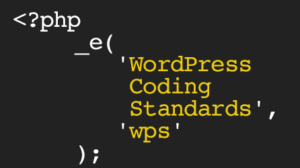 Thumbnail for WordPress Coding Standards