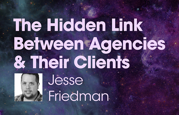 Title slide for "Jetpack, the Hidden Link Between Agencies & Their Clients"