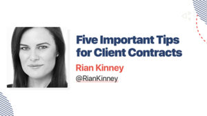 Thumbnail for Five Important Tips for Client Contracts