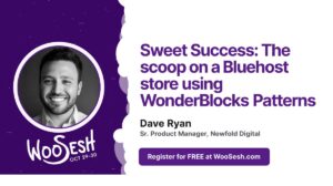 Thumbnail for Sweet Success: The scoop on a Bluehost store using WonderBlocks Patterns