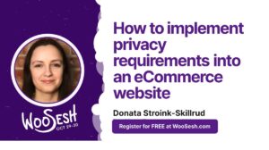 Thumbnail for How to implement privacy requirements into an eCommerce website